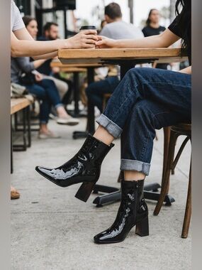 Seven Dials Patent Boot